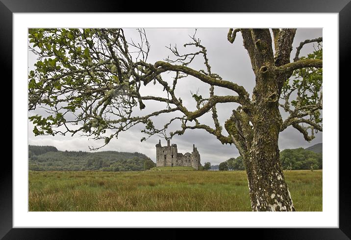 Kilchurn Castle Framed Mounted Print by James Marsden