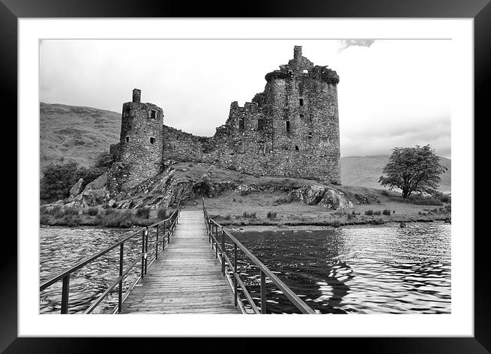 Kilchurn Castle Framed Mounted Print by James Marsden