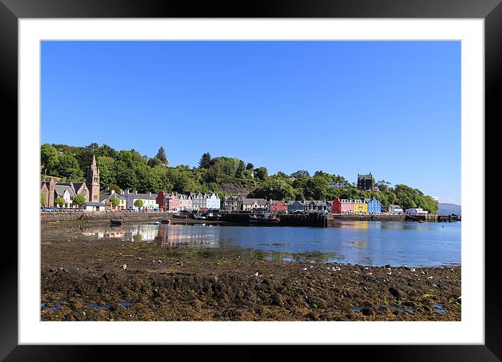 Tobermory Framed Mounted Print by James Marsden