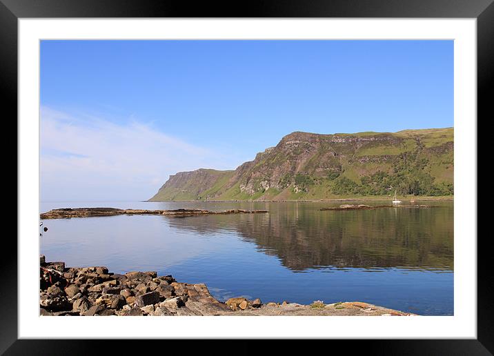 Carsaig, Isle of Mull Framed Mounted Print by James Marsden