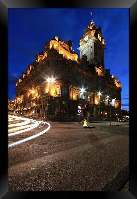 Balmoral Hotel Edinburgh Framed Print by James Marsden