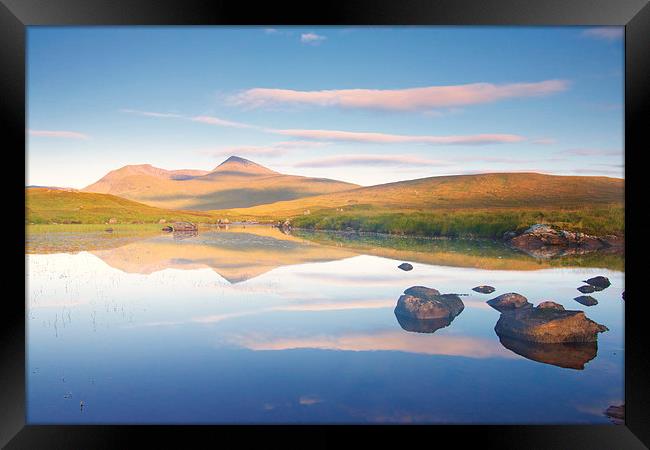  Lochan na h-Achlaise Framed Print by James Marsden