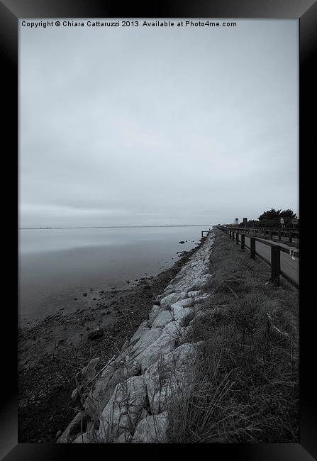 Towards the lagoon Framed Print by Chiara Cattaruzzi