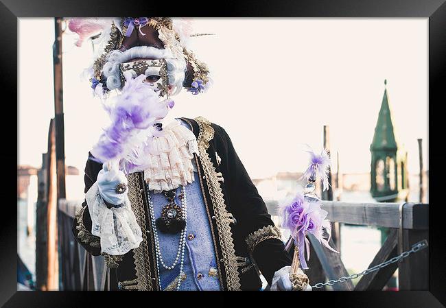 Carnival in Venice Framed Print by Chiara Cattaruzzi