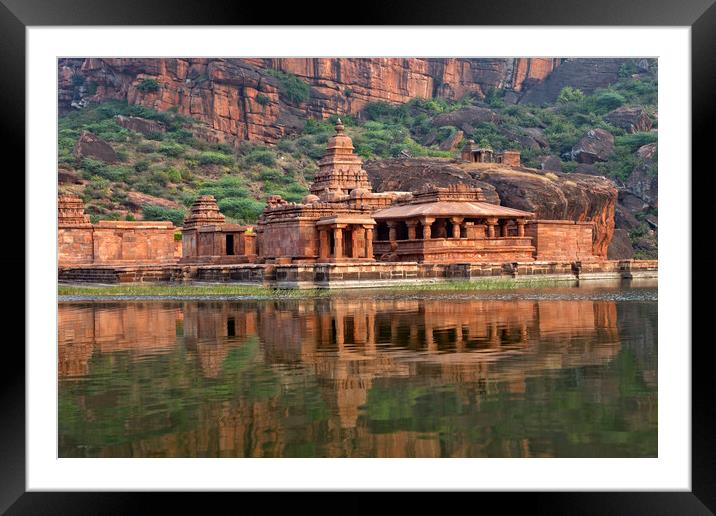 temple in india Framed Mounted Print by peter schickert