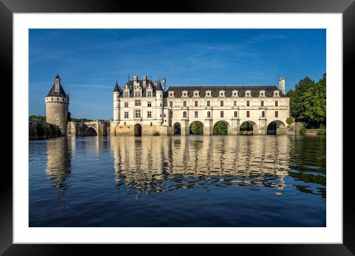 Château de Chenonceau Framed Mounted Print by peter schickert