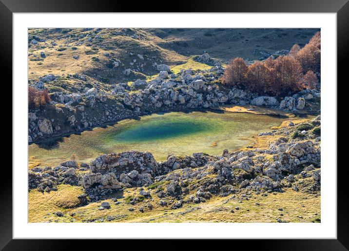 Durmitor National Park Framed Mounted Print by peter schickert