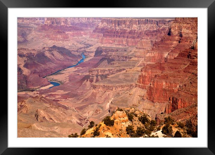 Grand Canyon USA Framed Mounted Print by peter schickert