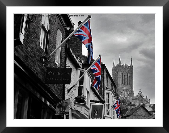 Lincoln Cathedral Framed Mounted Print by Nick Wardekker