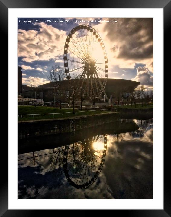 Dukes Dock Liverpool Framed Mounted Print by Nick Wardekker