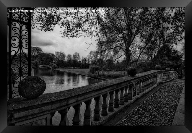 Dreaming by the River Camb. Framed Print by Nick Wardekker