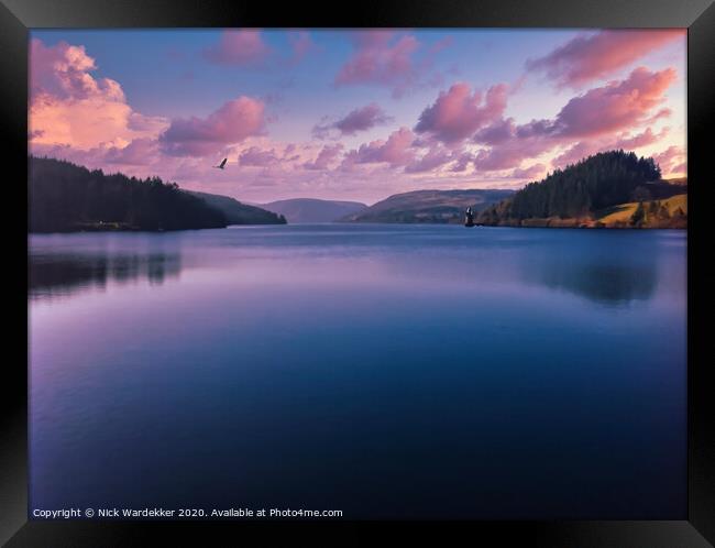 Lake Vyrnwy Framed Print by Nick Wardekker