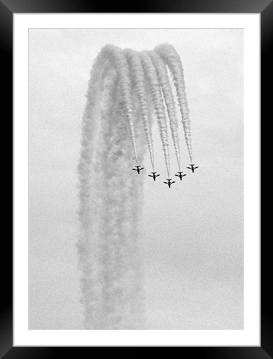 Not so Red Arrows Framed Mounted Print by Mark Ewels
