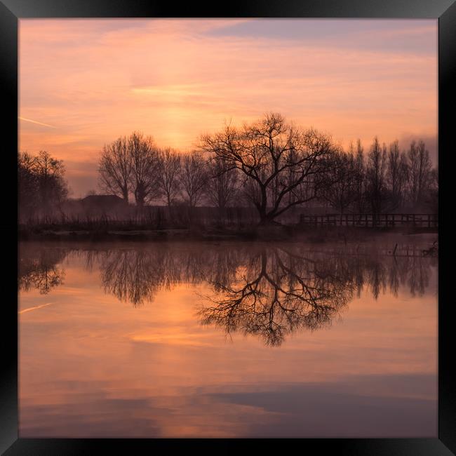 Barcombe Mills at dawn Framed Print by Sue MacCallum- Stewart