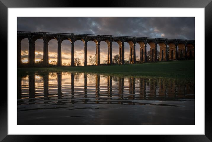 Ouse Valley Viaduct Framed Mounted Print by Sue MacCallum- Stewart