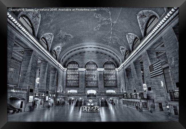 Grand Central Terminal, Framed Print by Susan Candelario