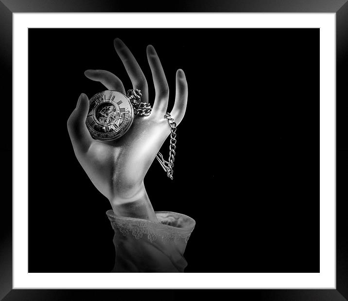 Hand Of Time Framed Mounted Print by Jonathan Thirkell