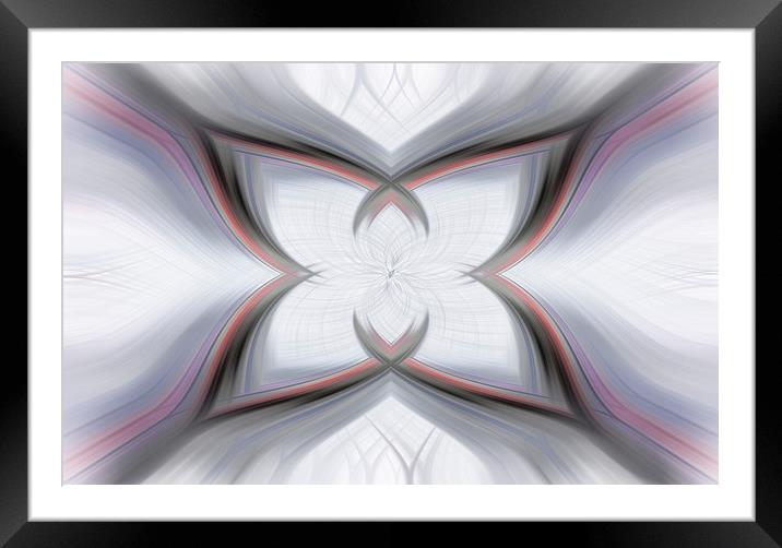 Digital abstract art Framed Mounted Print by Jonathan Thirkell
