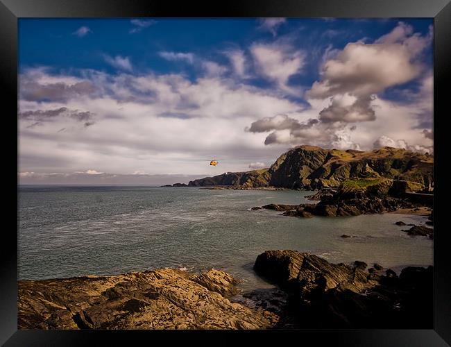 Rapparee Cove at Ilfracombe Framed Print by Jay Lethbridge