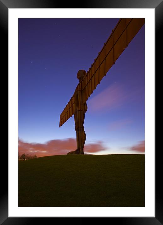 Angel of the North Framed Mounted Print by Phil Emmerson