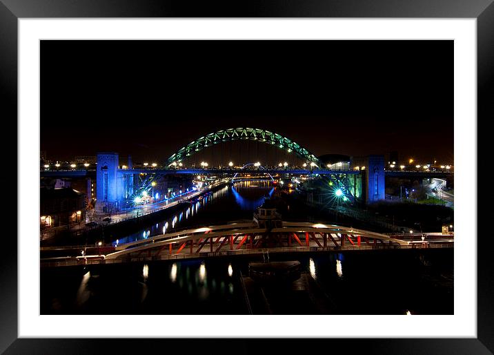 Three Bridges Framed Mounted Print by Phil Emmerson