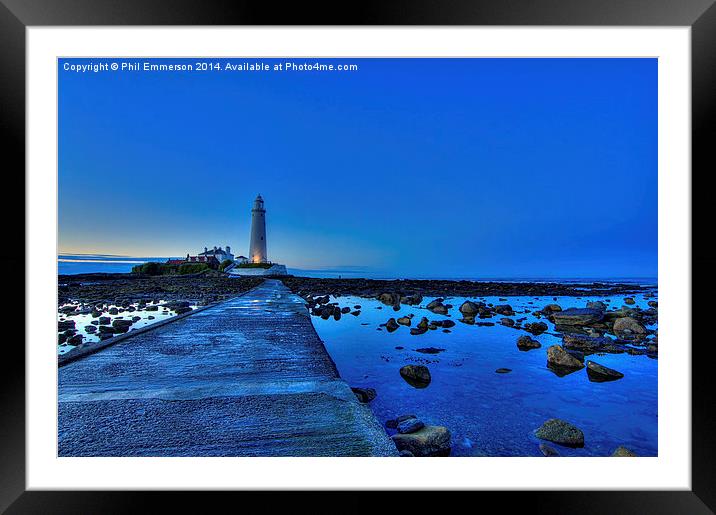 St Marys Causeway Framed Mounted Print by Phil Emmerson