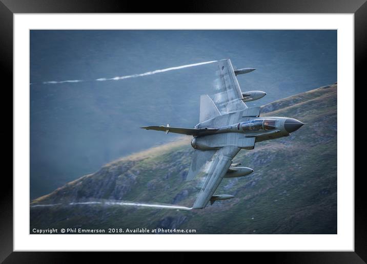 Tornado incoming Framed Mounted Print by Phil Emmerson