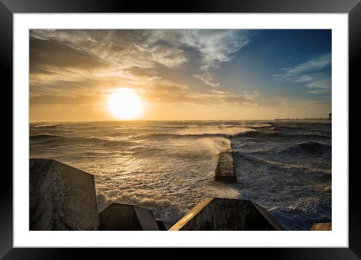 The Storm Image 9 Sunrise Framed Mounted Print by Jonny Essex