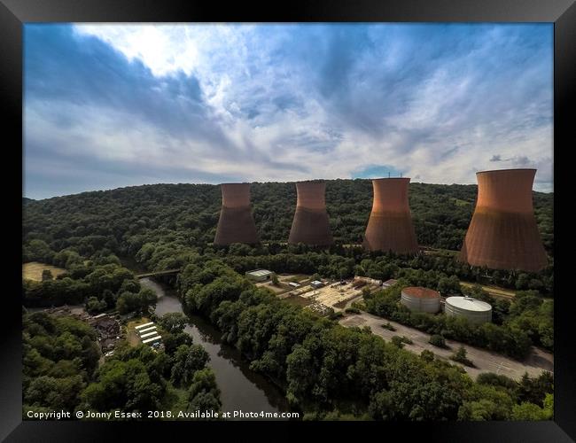 The former power station at Ironbridge Gorge Framed Print by Jonny Essex