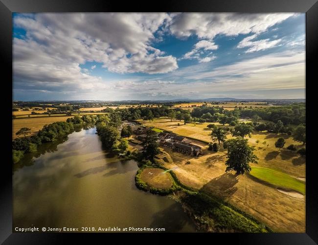 The stunning Patshull Golf course, Country park Framed Print by Jonny Essex