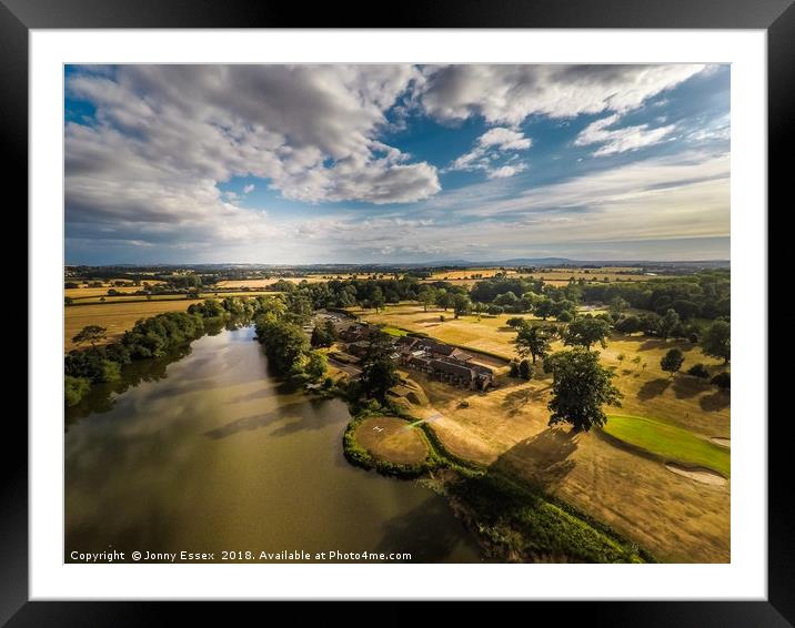 The stunning Patshull Golf course, Country park Framed Mounted Print by Jonny Essex