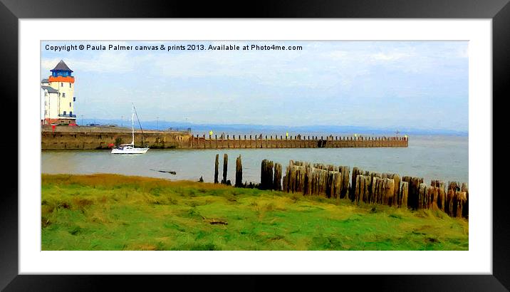 Sailing out to sea! Framed Mounted Print by Paula Palmer canvas