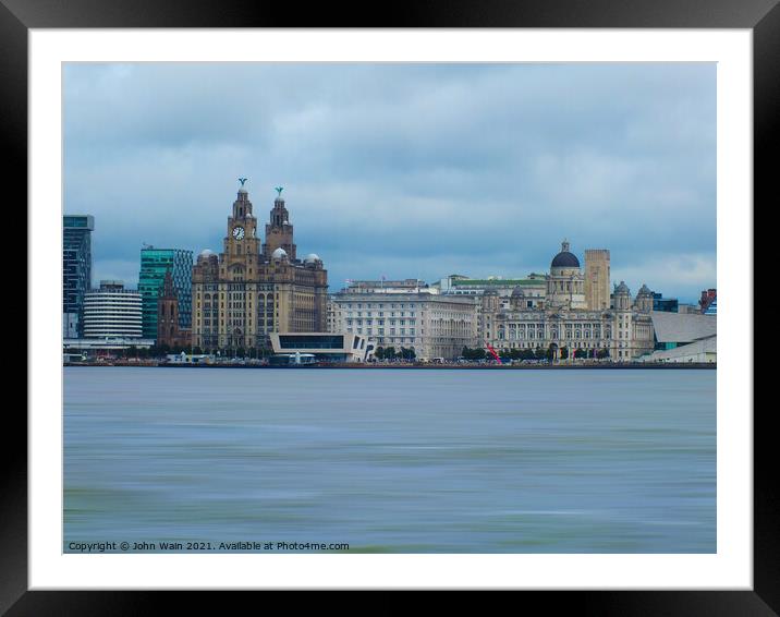 Three Graces  Framed Mounted Print by John Wain