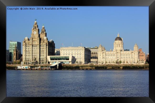 The Three Graces Framed Print by John Wain