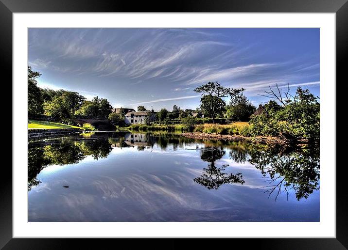 Reflections Framed Mounted Print by jim scotland fine art