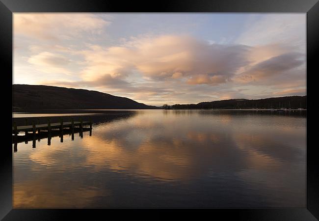 Coniston Water Framed Print by Kev Alderson