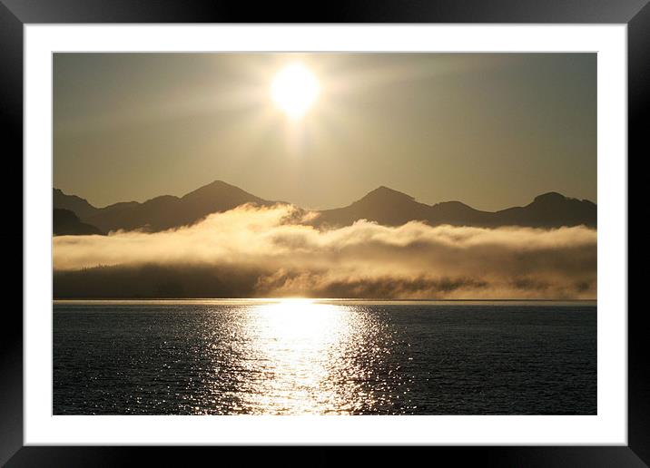 Sunrise 3 Framed Mounted Print by Ruth Hallam