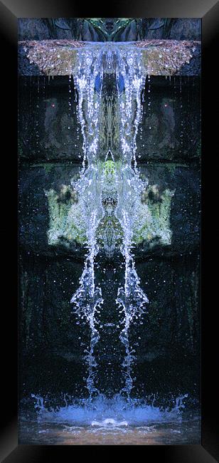 Waterfall Framed Print by Ruth Hallam