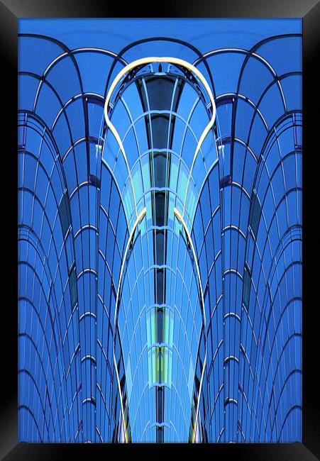 Modern building abstract 2 Framed Print by Ruth Hallam