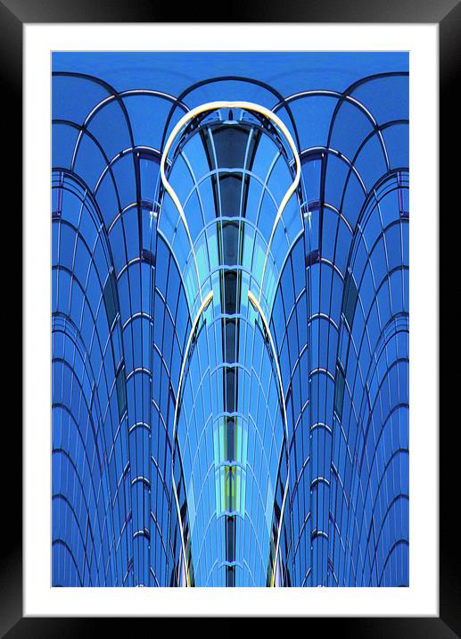 Modern building abstract 2 Framed Mounted Print by Ruth Hallam