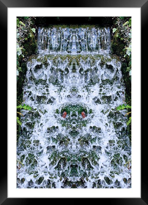 Fountain 2 Framed Mounted Print by Ruth Hallam