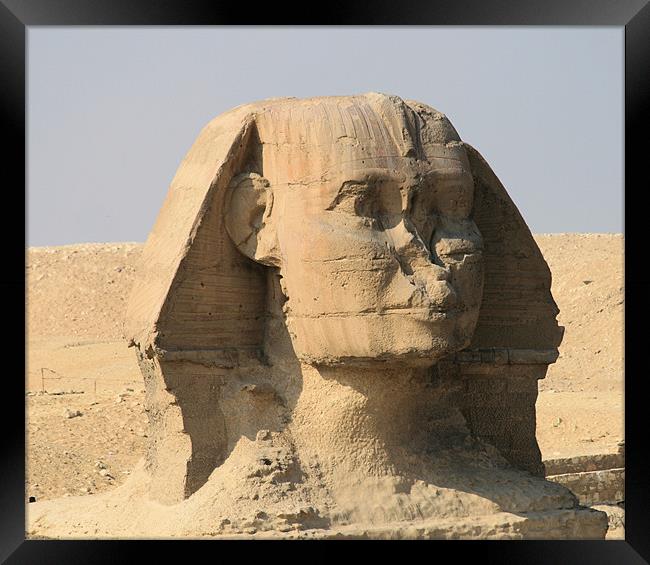 Great Sphinx of Giza 6 Framed Print by Ruth Hallam
