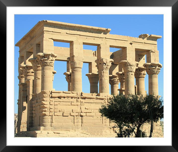 Philae Temple 27 Framed Mounted Print by Ruth Hallam