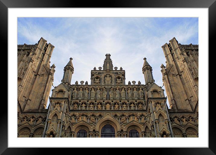 Wells Cathedral 5 Framed Mounted Print by Ruth Hallam