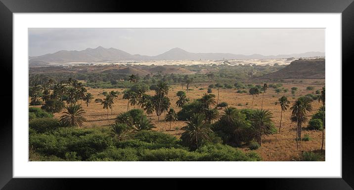 Boa Vista Desert Framed Mounted Print by Paul Hutchings 