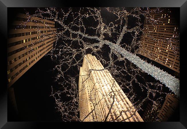 New York Rockefeller Centre Framed Print by Paul Hutchings 