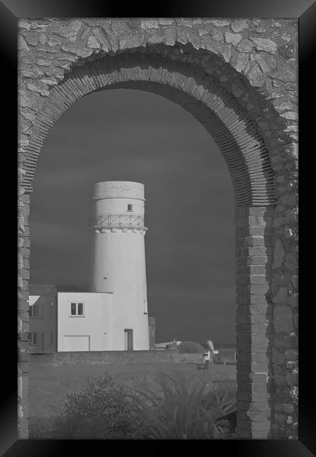 Norfolk Lighthouse Framed Print by Richard Webb