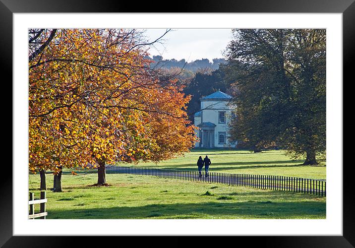 Tower of the Four Winds Shugborough Framed Mounted Print by Steve Smith