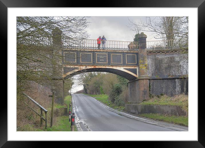 Telfords Aquaduct Stretton Framed Mounted Print by Steve Smith