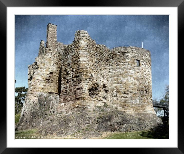 dirleton castle   Framed Mounted Print by dale rys (LP)